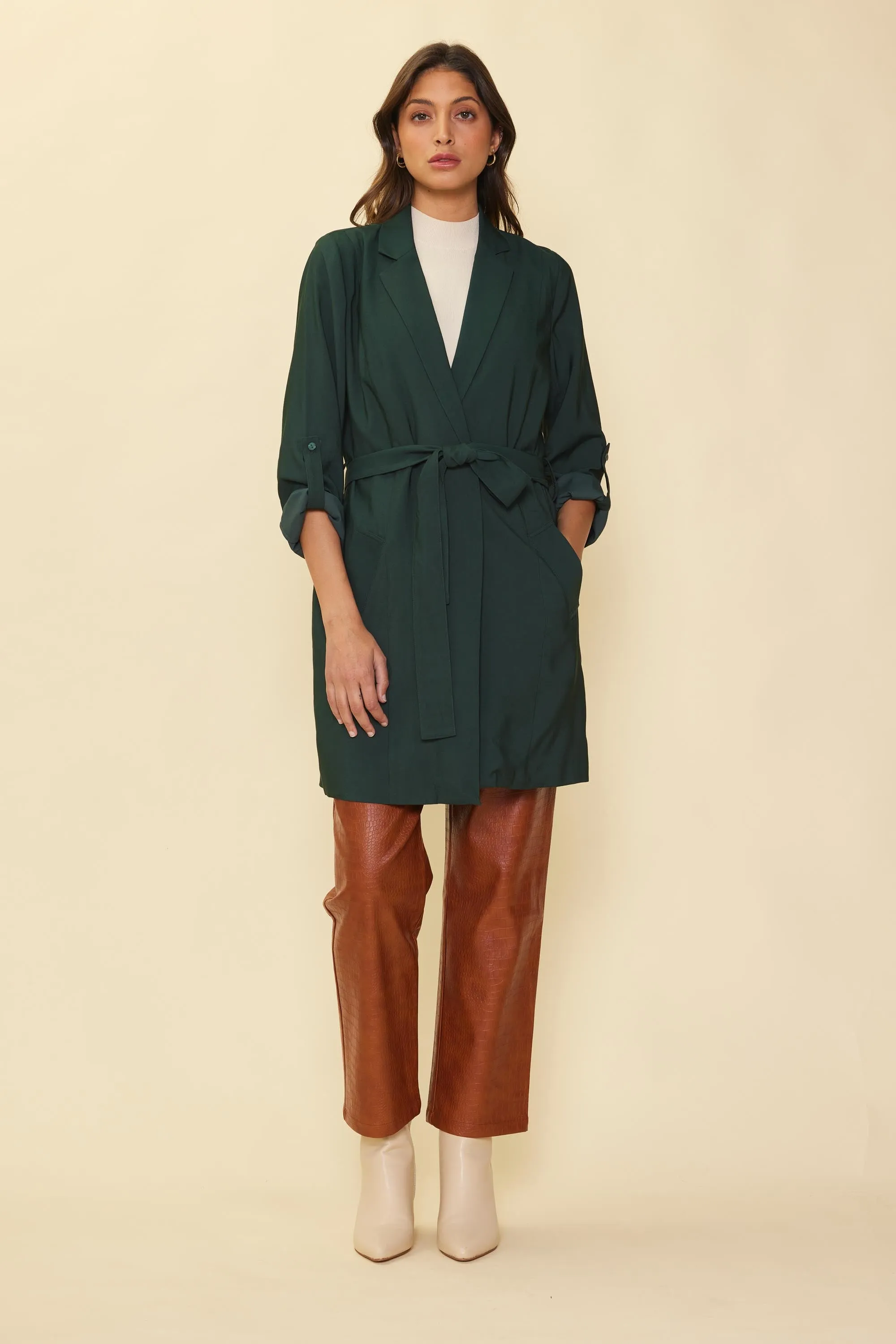 Belted Trench Coat
