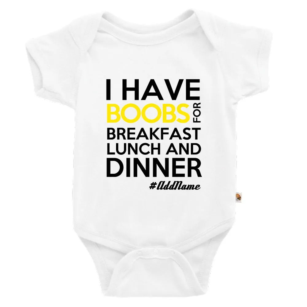 Boobs Breakfast Lunch Dinner (Kids)