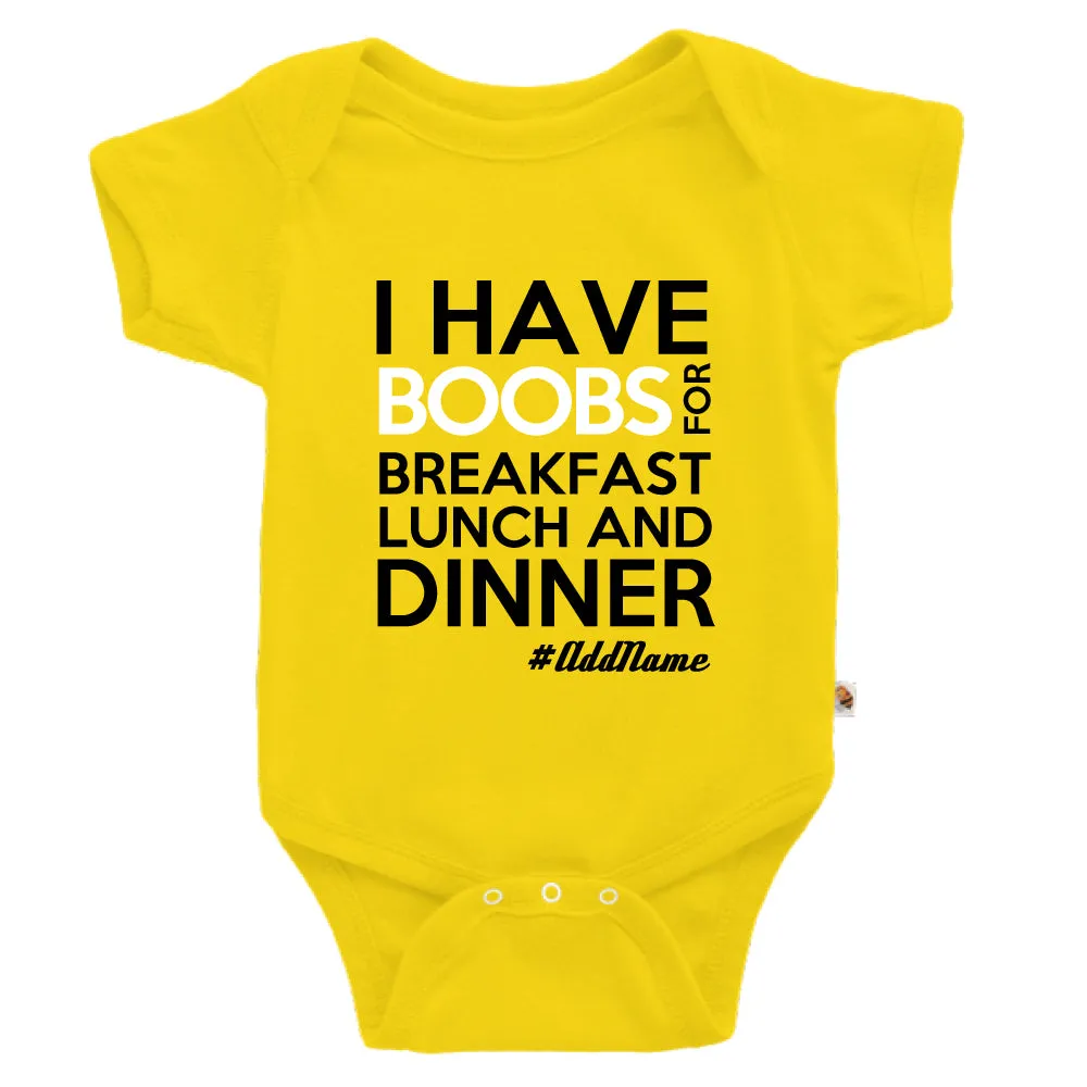 Boobs Breakfast Lunch Dinner (Kids)