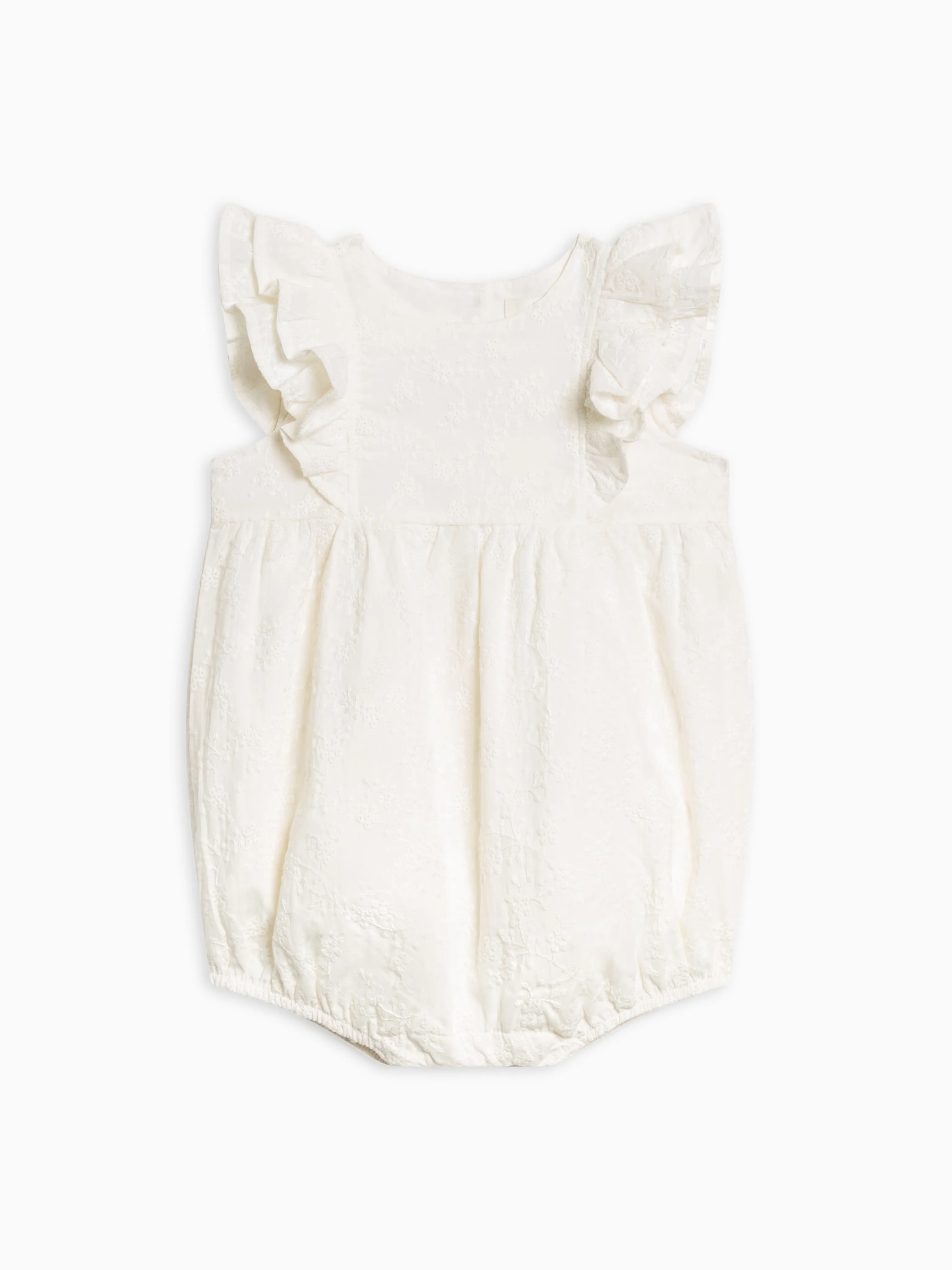 Elowyn Eyelet Bubble Romper