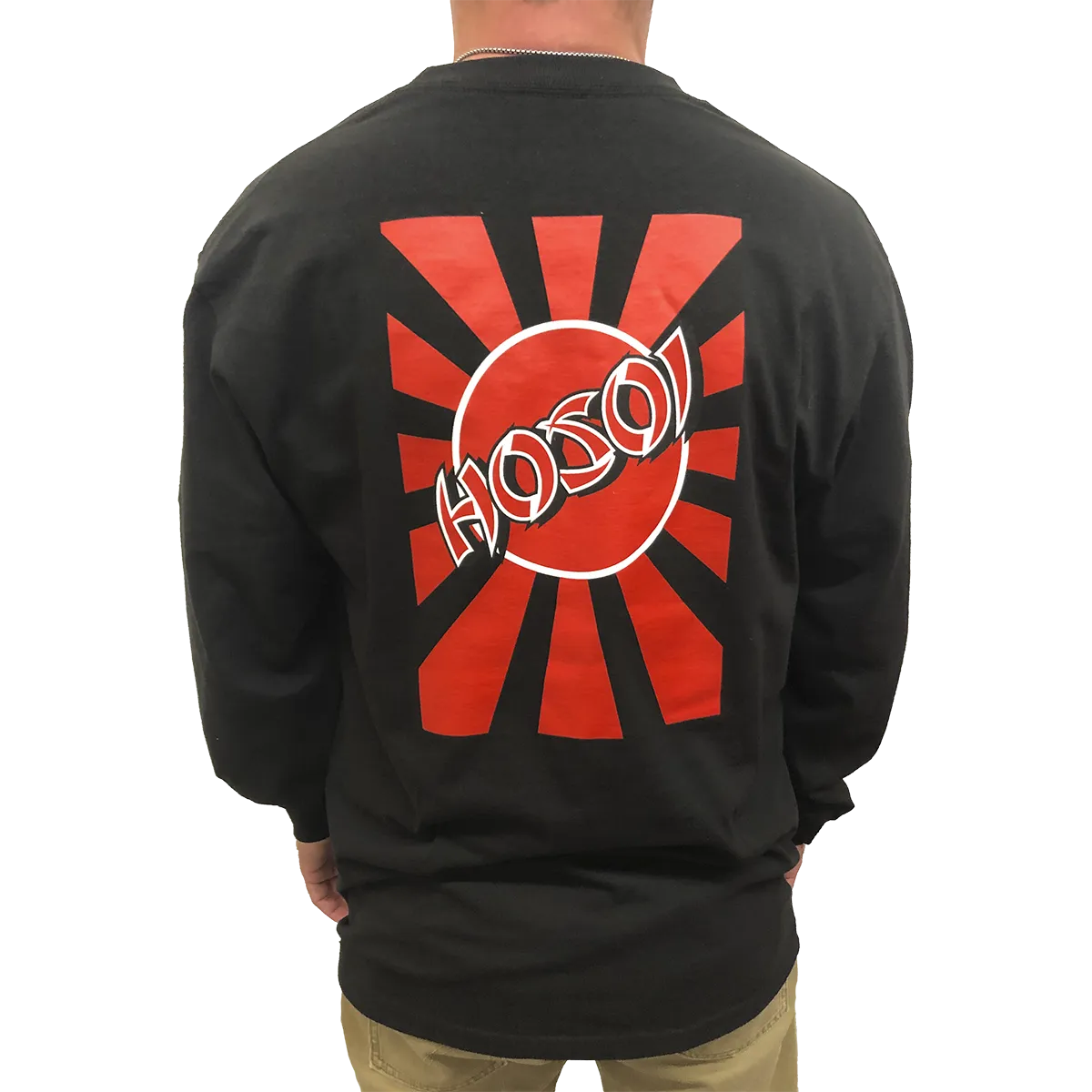 Hosoi Rising Sun Men's Long Sleeve TShirt