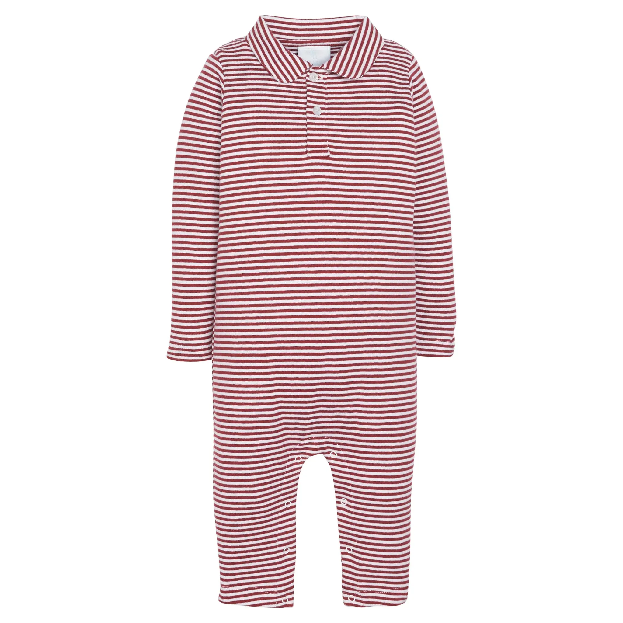 LE L/S Polo Romper