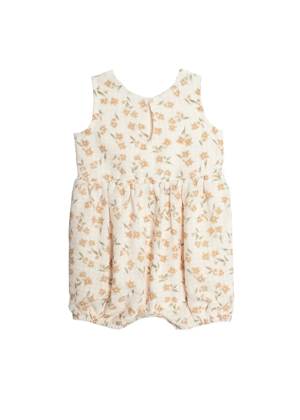 Madeline Floral Print Baby Romper