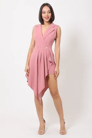 Mauve Fashion Romper