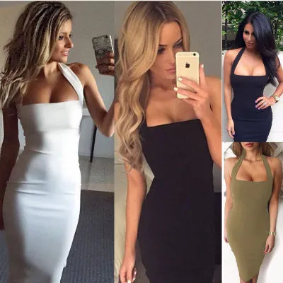 Pamela – Halter Knit Dress