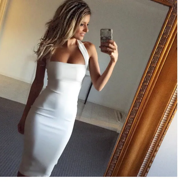 Pamela – Halter Knit Dress