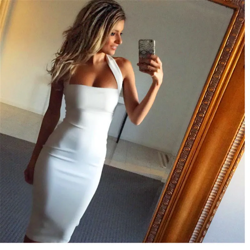 Pamela – Halter Knit Dress