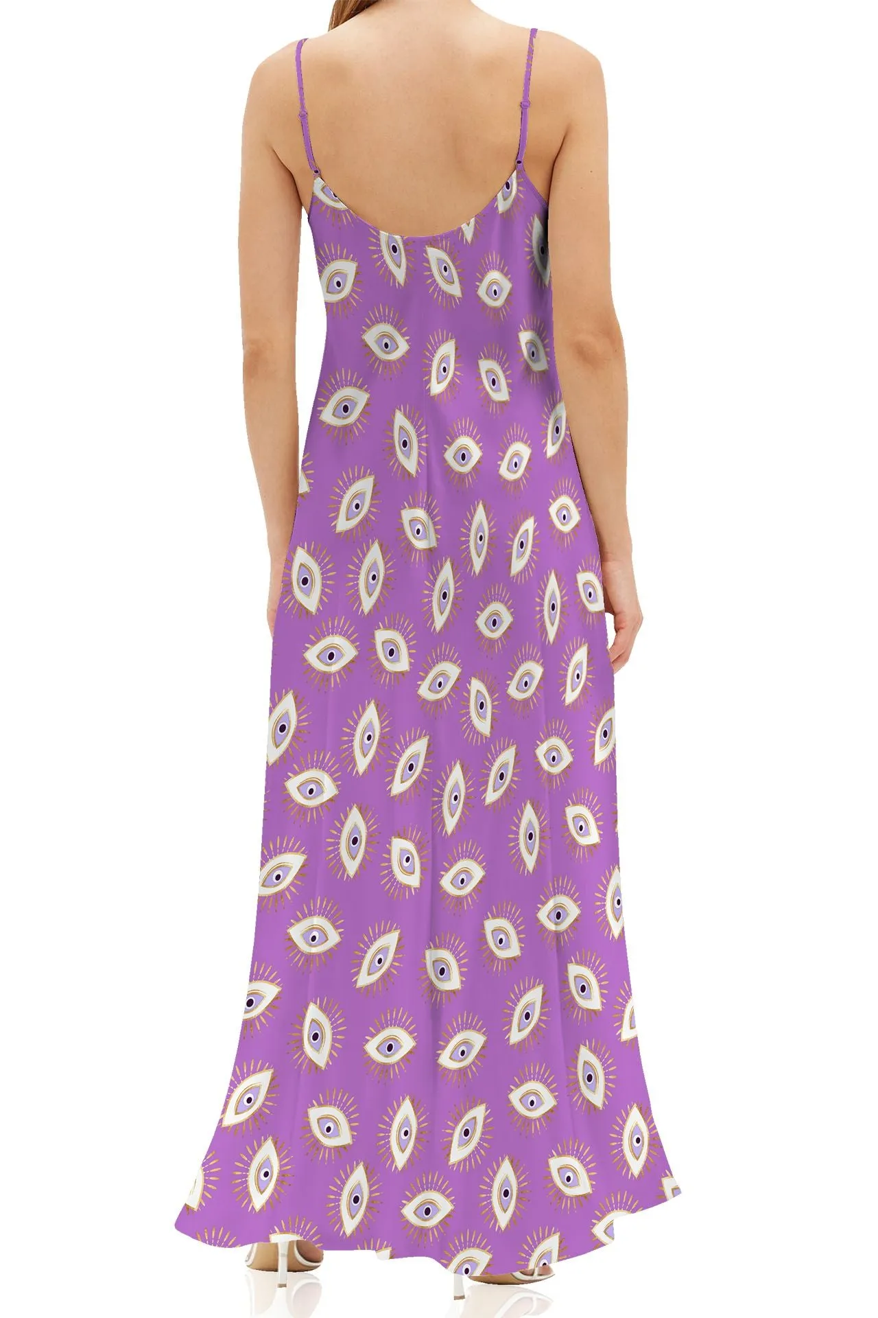 Sexy Full Length Slip Dress