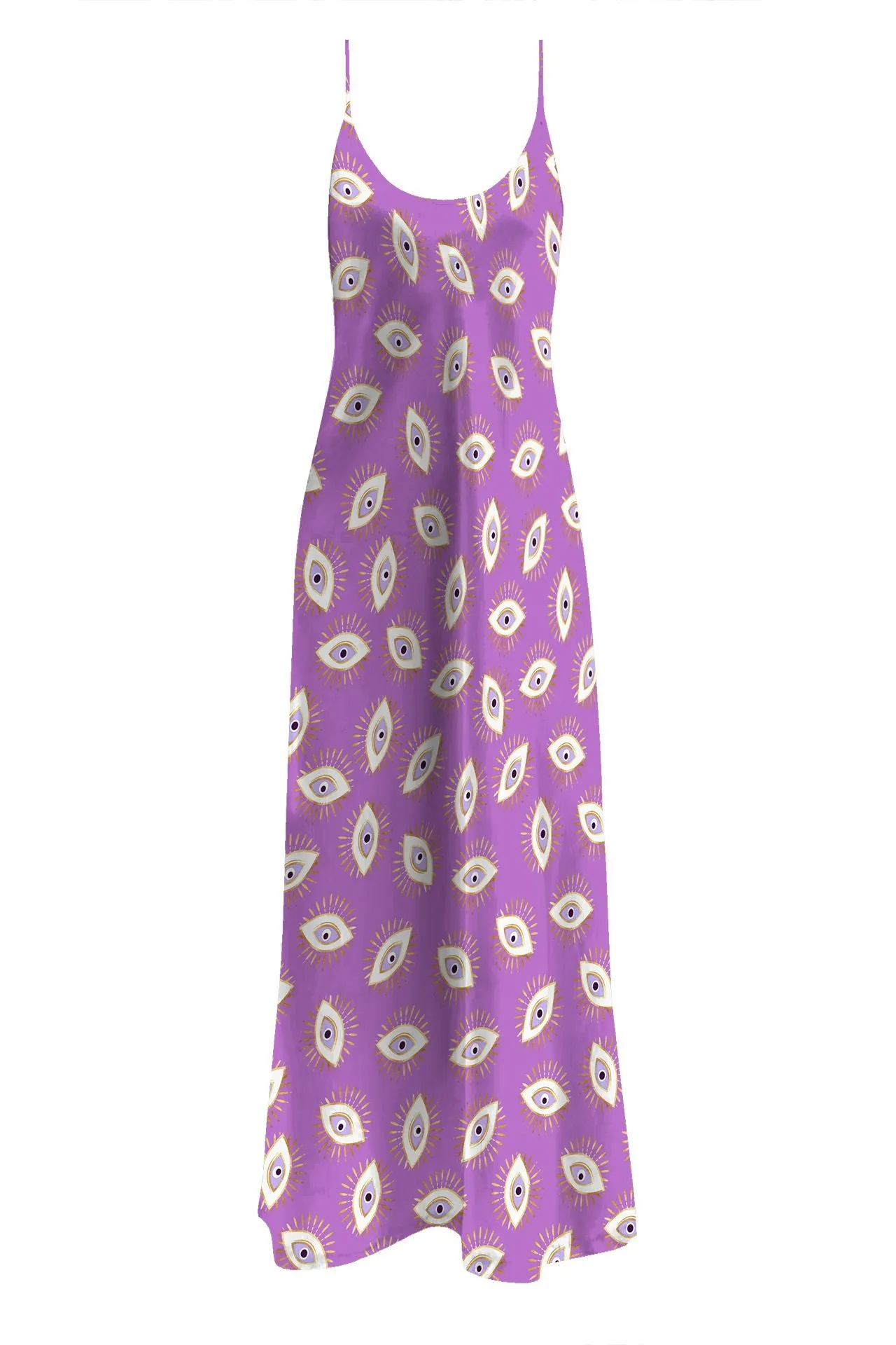 Sexy Full Length Slip Dress