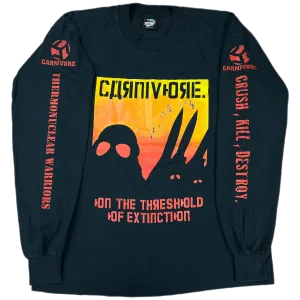 Vintage Carnivore "Death Is Total Independence" Long Sleeve Shirt