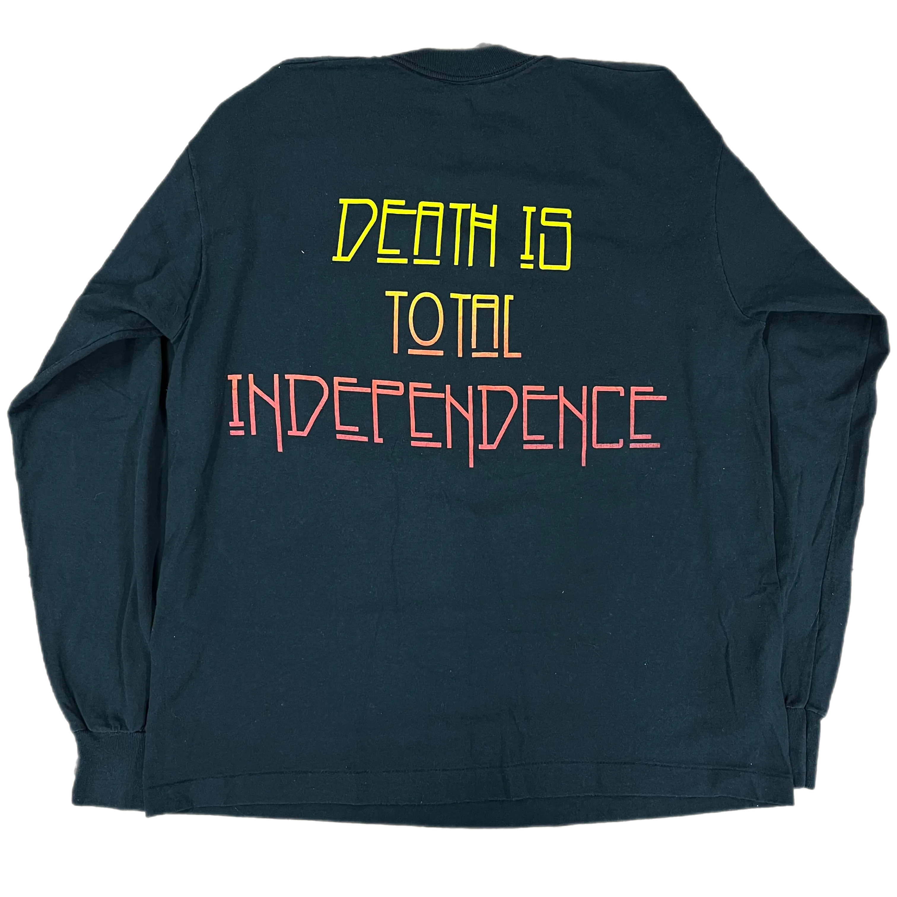 Vintage Carnivore "Death Is Total Independence" Long Sleeve Shirt