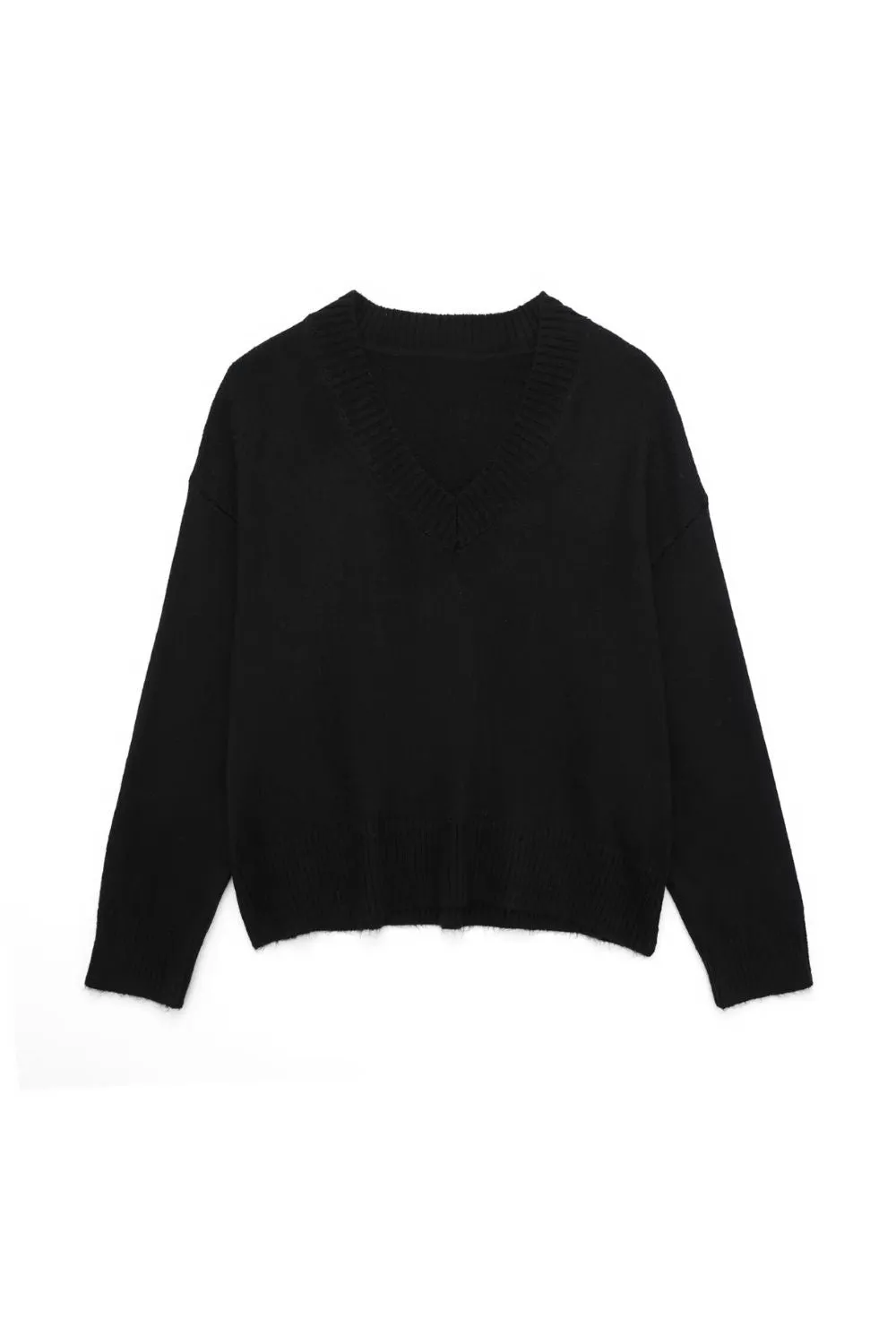 ‘Yana’  Elegant V-Neck Knitwear & Matching Skirt (Sold Separately)