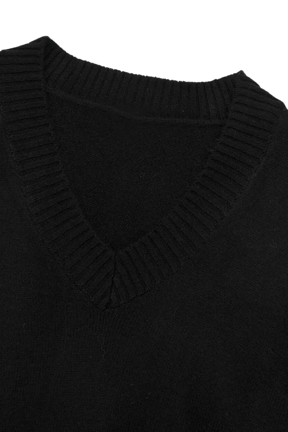 ‘Yana’  Elegant V-Neck Knitwear & Matching Skirt (Sold Separately)